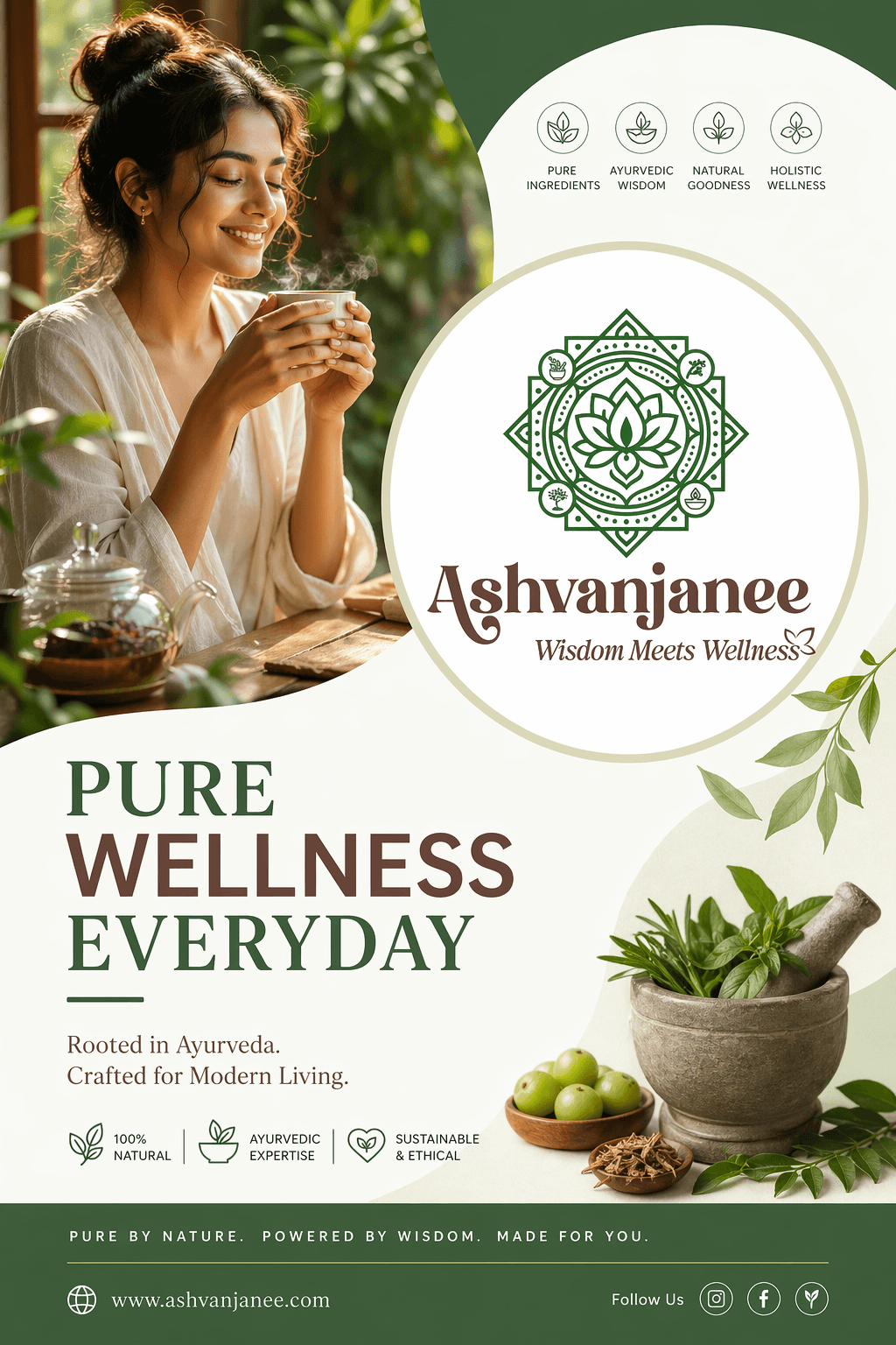 Ashvanjanee wellness catalog cover